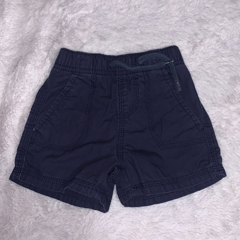 (3for $10) Oshkosh Bgosh navy shorts 3 month baby boy